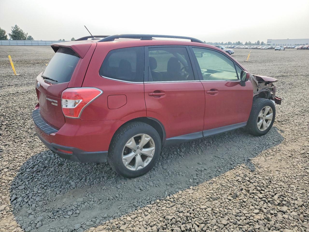 2014 Subaru Forester 2.5i Limited Red vin: JF2SJAJC0EH540186