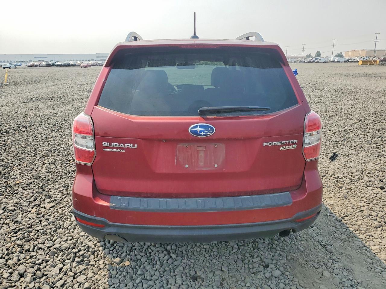 2014 Subaru Forester 2.5i Limited Red vin: JF2SJAJC0EH540186