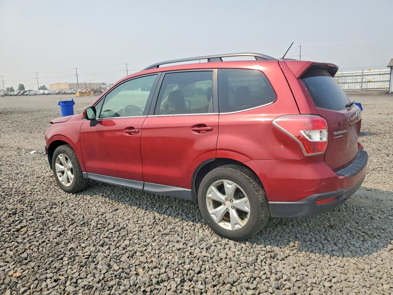 2014 Subaru Forester 2.5i Limited Red vin: JF2SJAJC0EH540186
