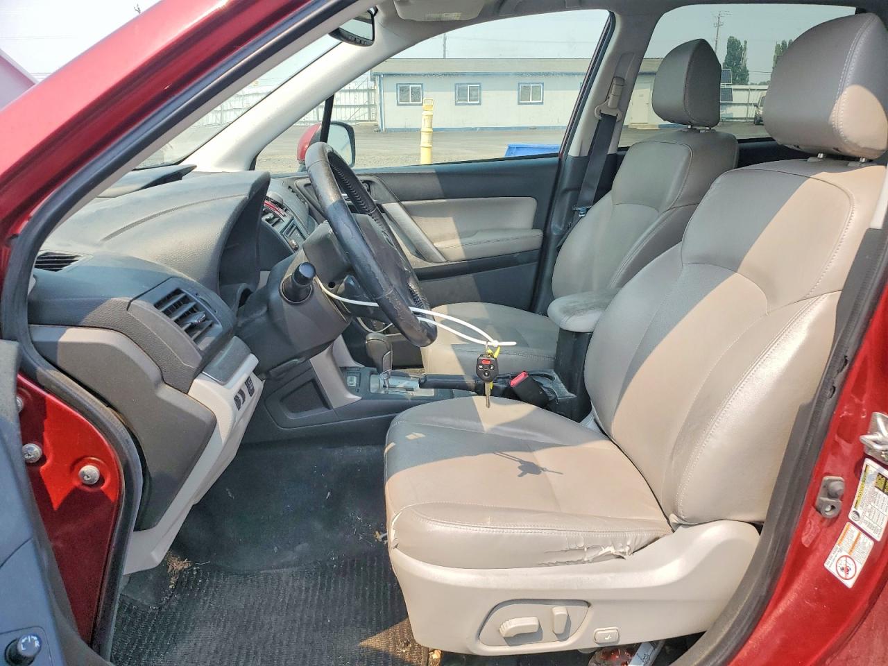 2014 Subaru Forester 2.5i Limited Red vin: JF2SJAJC0EH540186