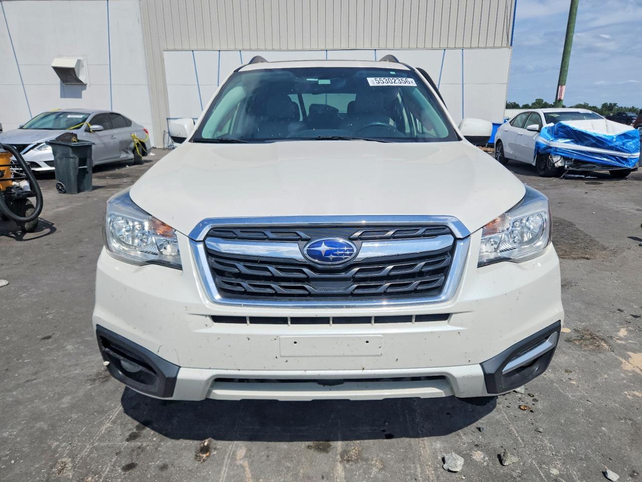 2017 Subaru Forester 2.5i Limited White vin: JF2SJAJC0HH489017