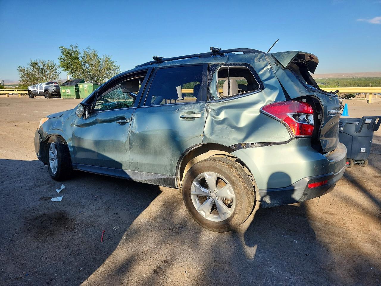 2014 Subaru Forester 2.5i Limited Green vin: JF2SJAJC1EH512610