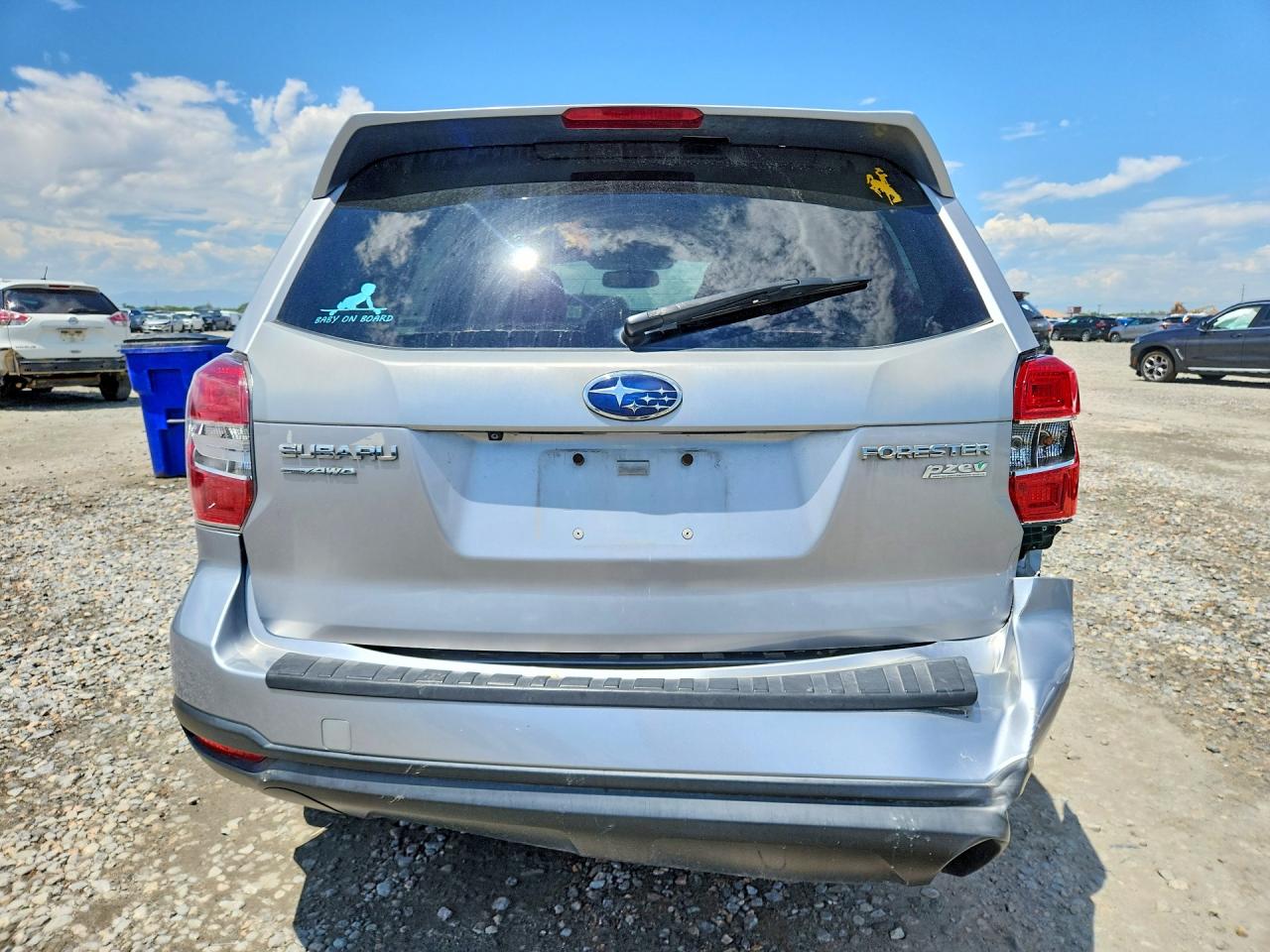 2014 Subaru Forester 2.5i Limited Серебряный vin: JF2SJAJC1EH556283