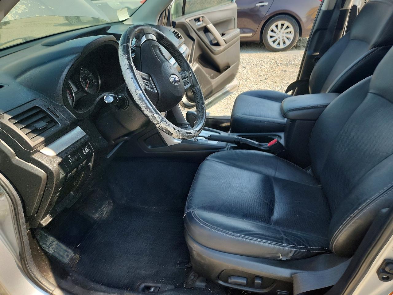 2014 Subaru Forester 2.5i Limited Silver vin: JF2SJAJC2EH520280