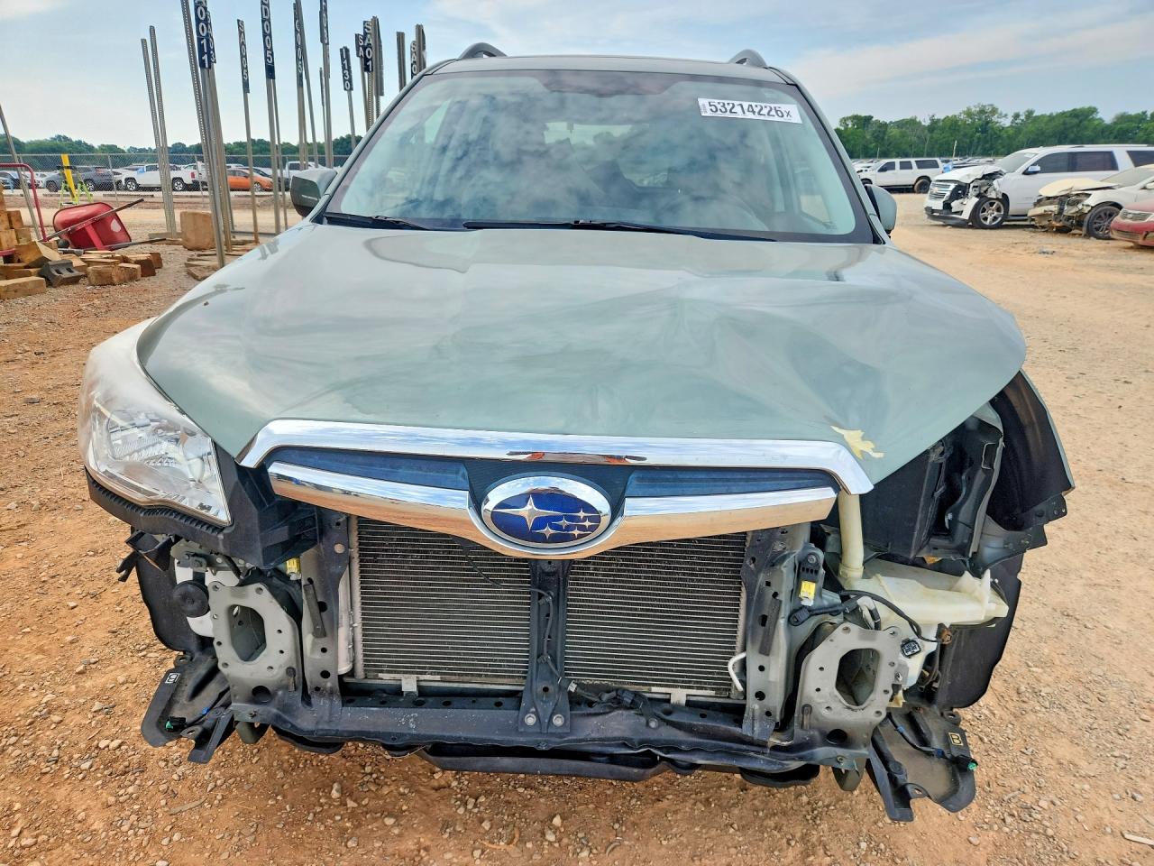 2014 Subaru Forester 2.5i Limited Green vin: JF2SJAJC2EH537905