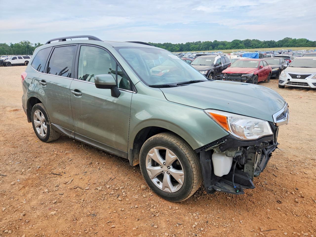 2014 Subaru Forester 2.5i Limited Green vin: JF2SJAJC2EH537905