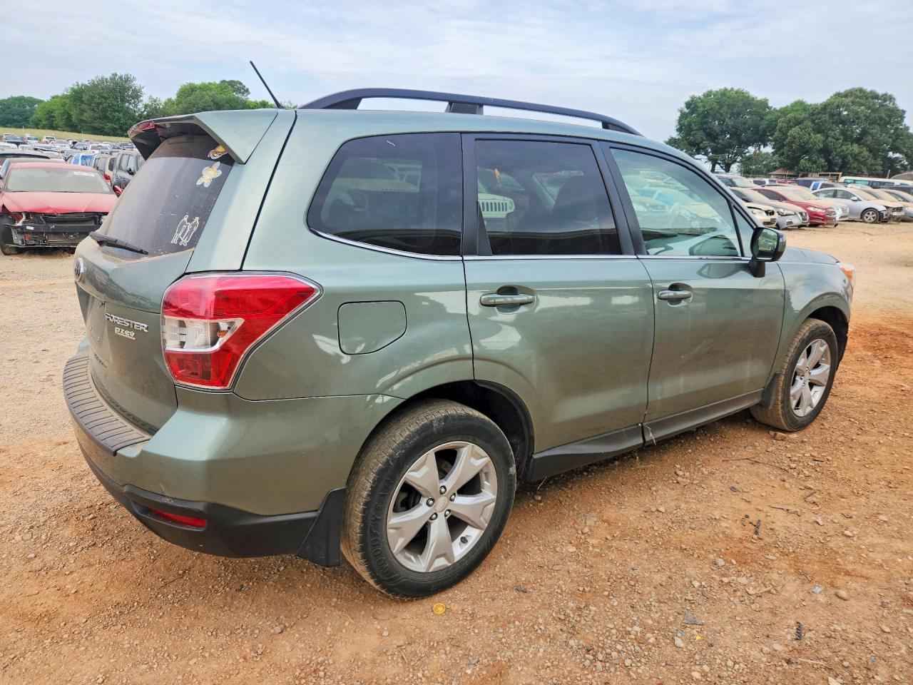 2014 Subaru Forester 2.5i Limited Green vin: JF2SJAJC2EH537905