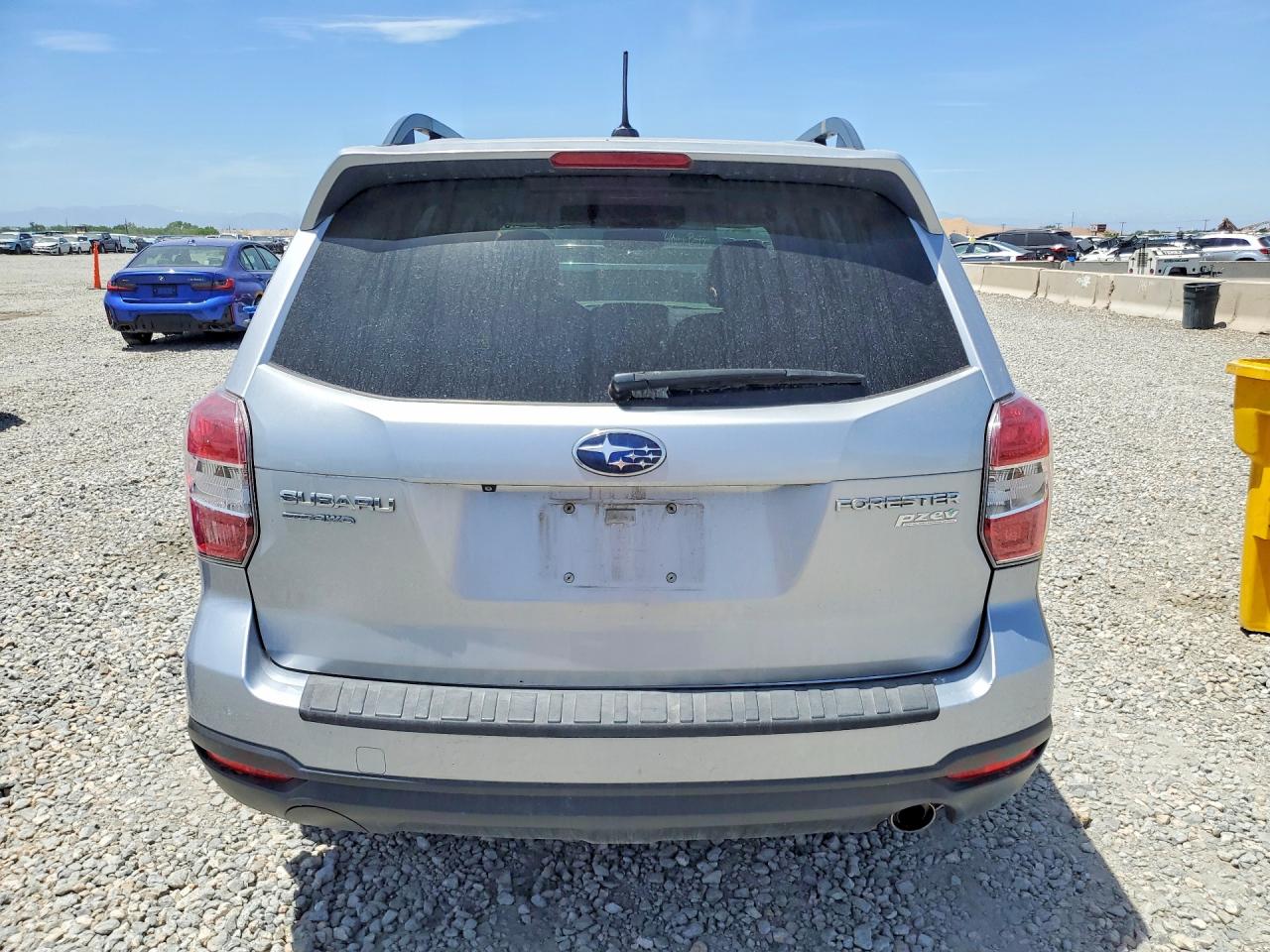 2014 Subaru Forester 2.5i Limited Silver vin: JF2SJAJC2EH545065