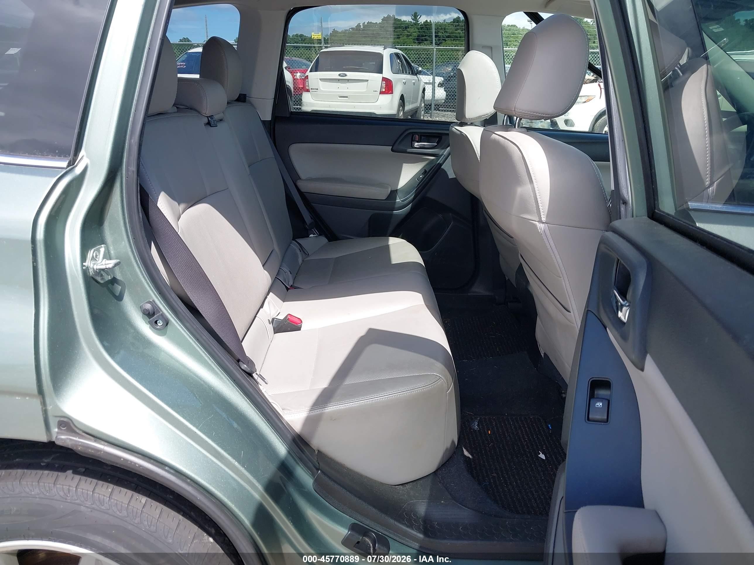 2014 Subaru Forester 2.5i Limited Зеленый vin: JF2SJAJC3EH512611
