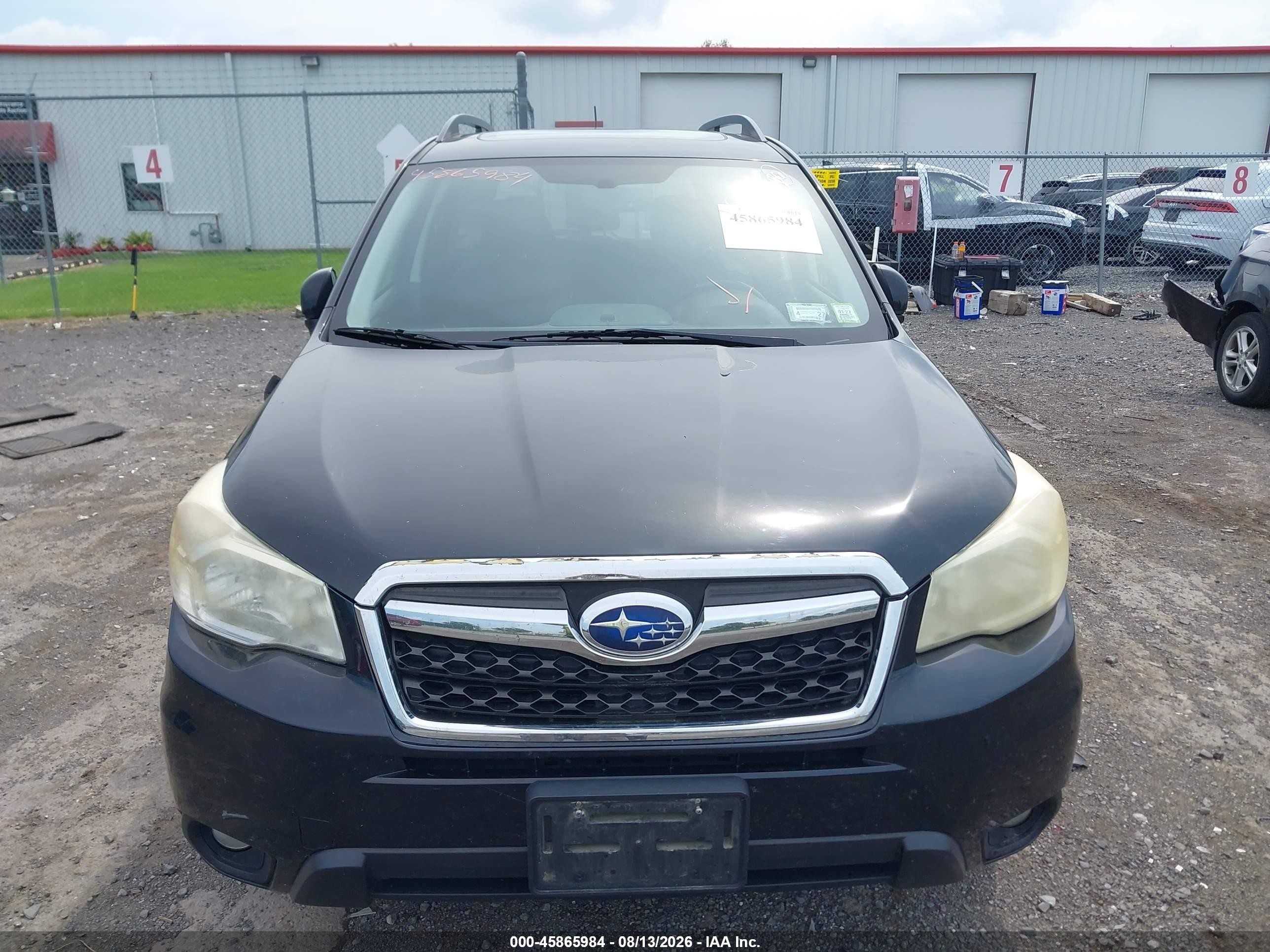 2014 Subaru Forester 2.5i Limited Black vin: JF2SJAJC4EH425509