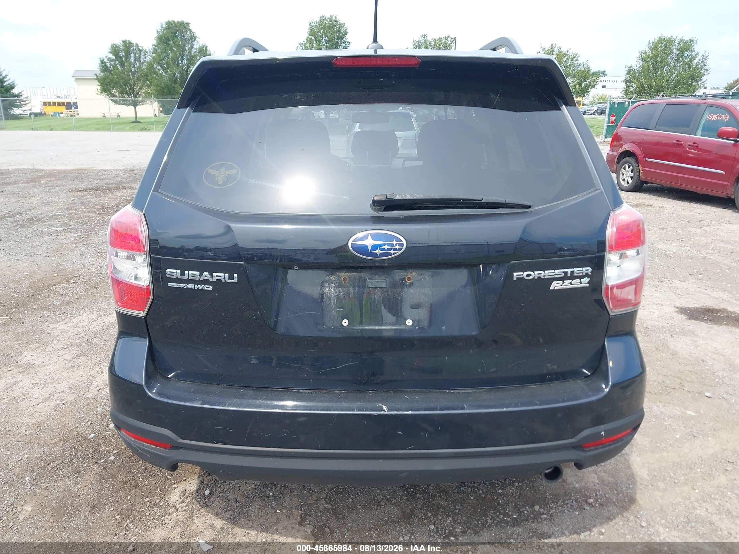 2014 Subaru Forester 2.5i Limited Black vin: JF2SJAJC4EH425509