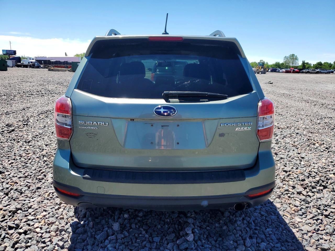 2014 Subaru Forester 2.5i Limited Green vin: JF2SJAJC4EH478887