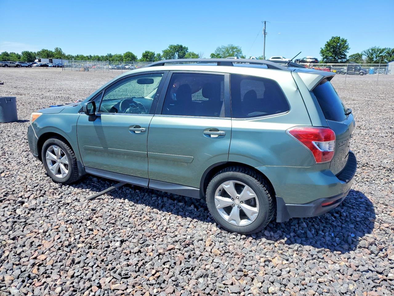 2014 Subaru Forester 2.5i Limited Green vin: JF2SJAJC4EH478887