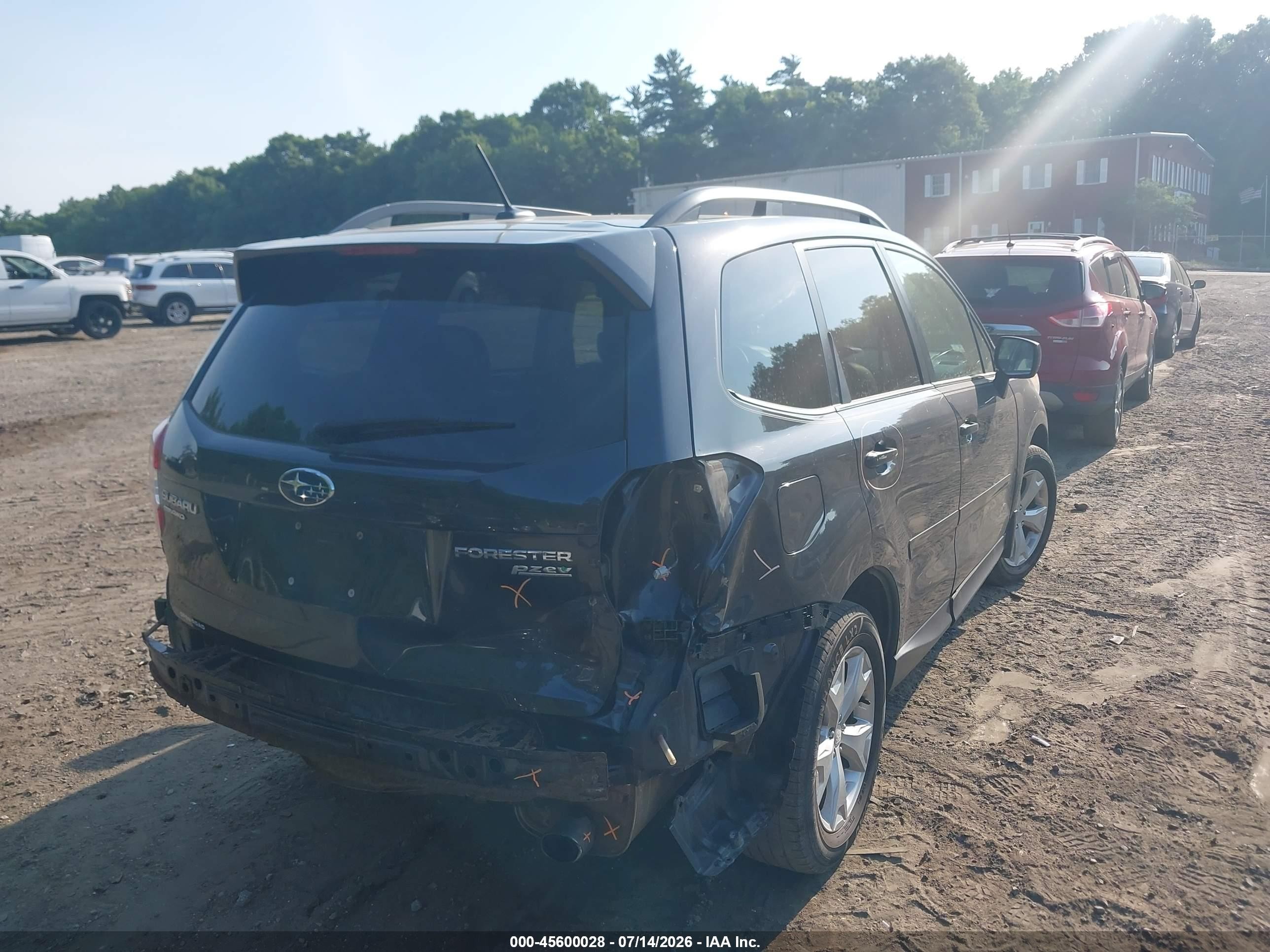 2014 Subaru Forester 2.5i Limited Gray vin: JF2SJAJC6EH471746
