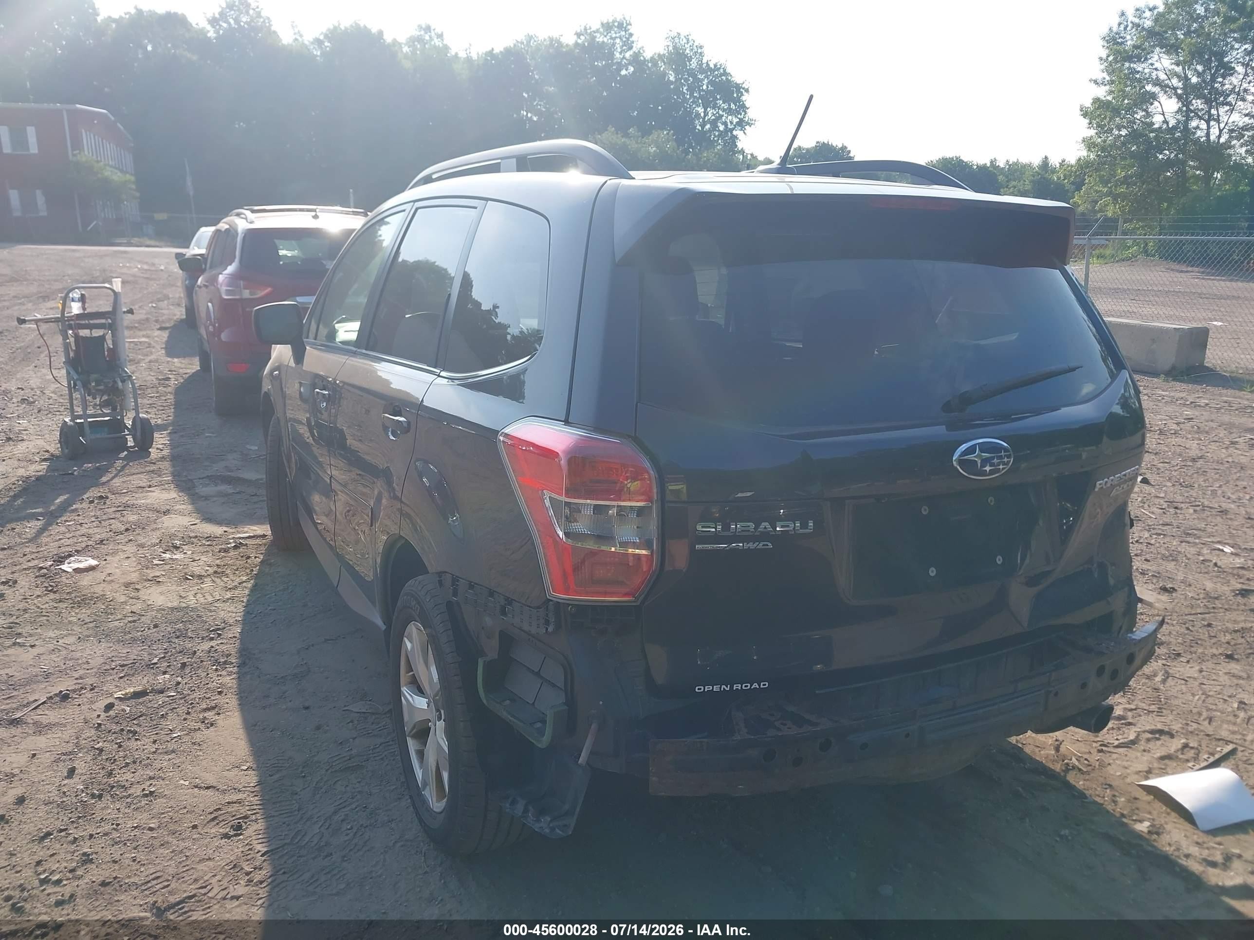 2014 Subaru Forester 2.5i Limited Gray vin: JF2SJAJC6EH471746