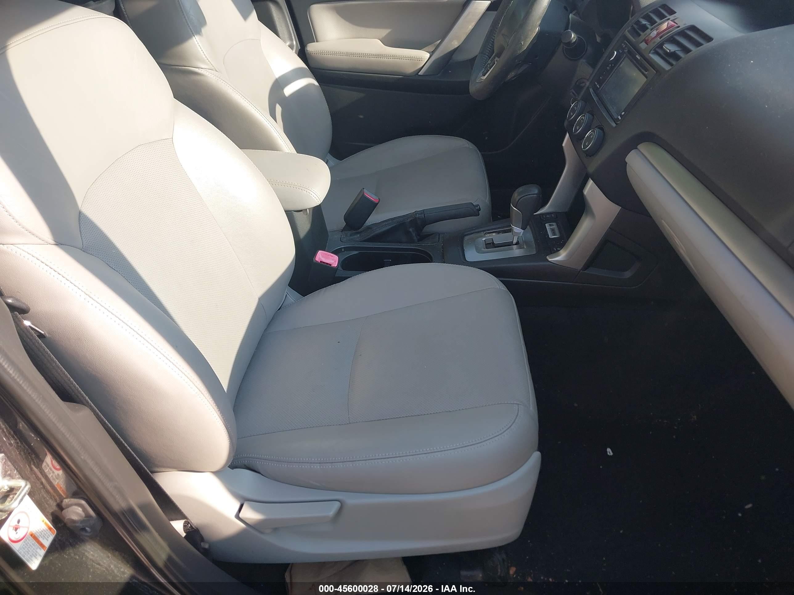 2014 Subaru Forester 2.5i Limited Gray vin: JF2SJAJC6EH471746