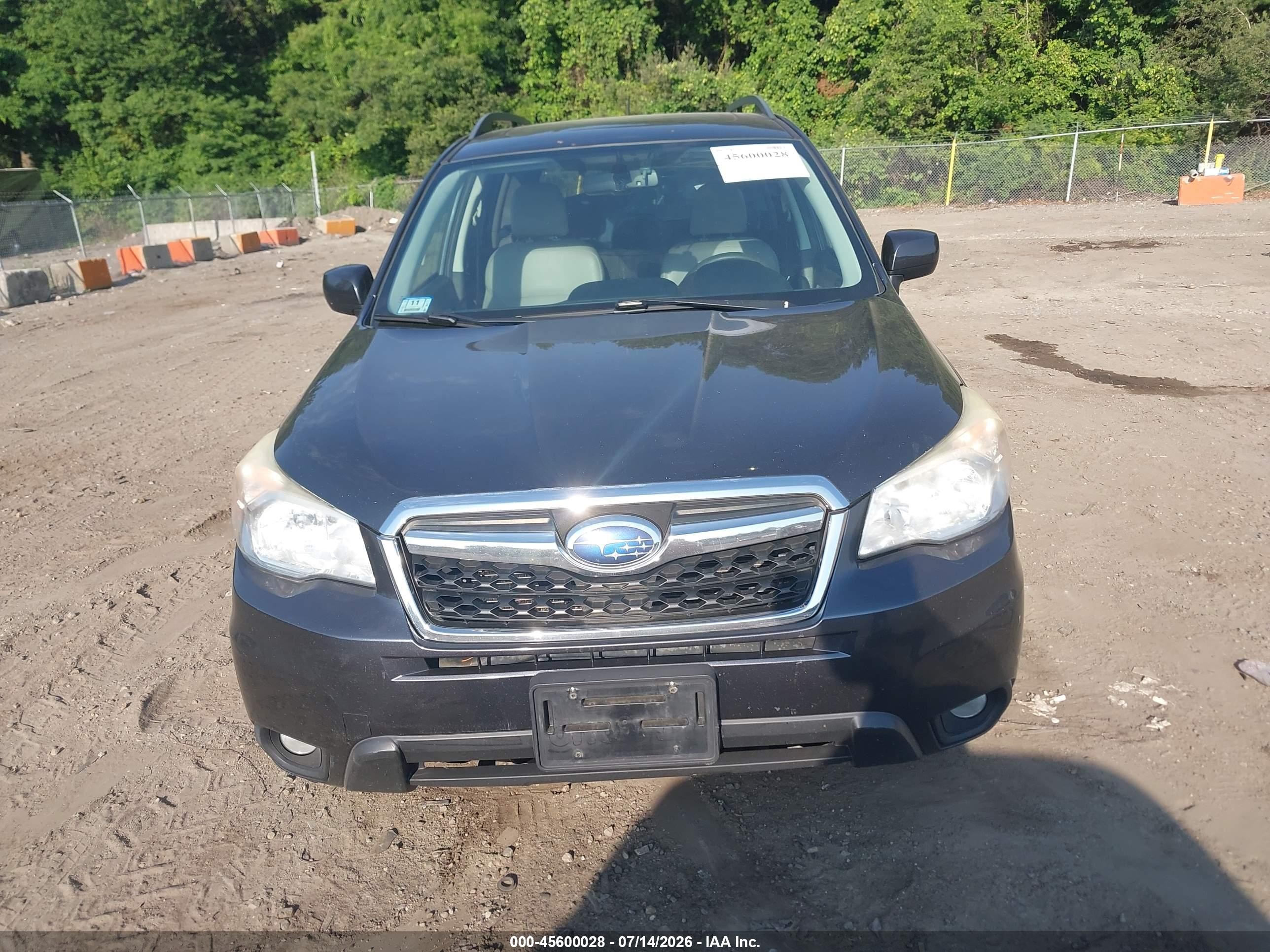 2014 Subaru Forester 2.5i Limited Gray vin: JF2SJAJC6EH471746