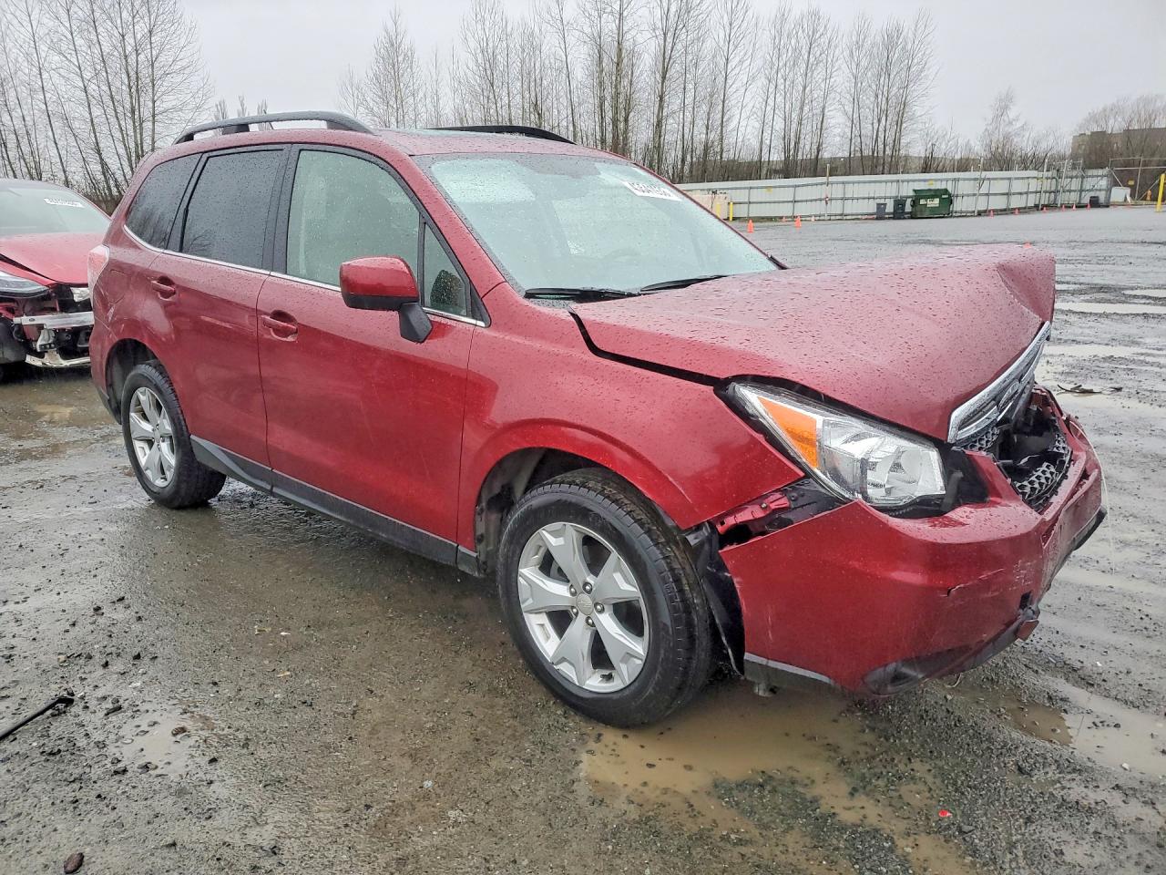 2014 Subaru Forester 2.5i Limited Красный vin: JF2SJAJC6EH554206