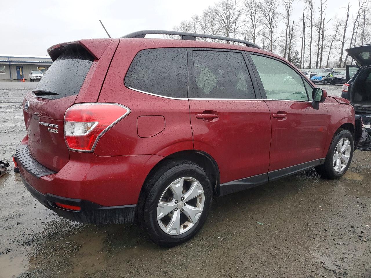 2014 Subaru Forester 2.5i Limited Красный vin: JF2SJAJC6EH554206