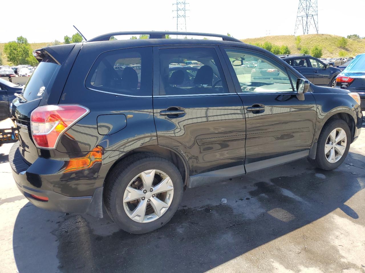 2014 Subaru Forester 2.5i Limited Black vin: JF2SJAJC7EH417582