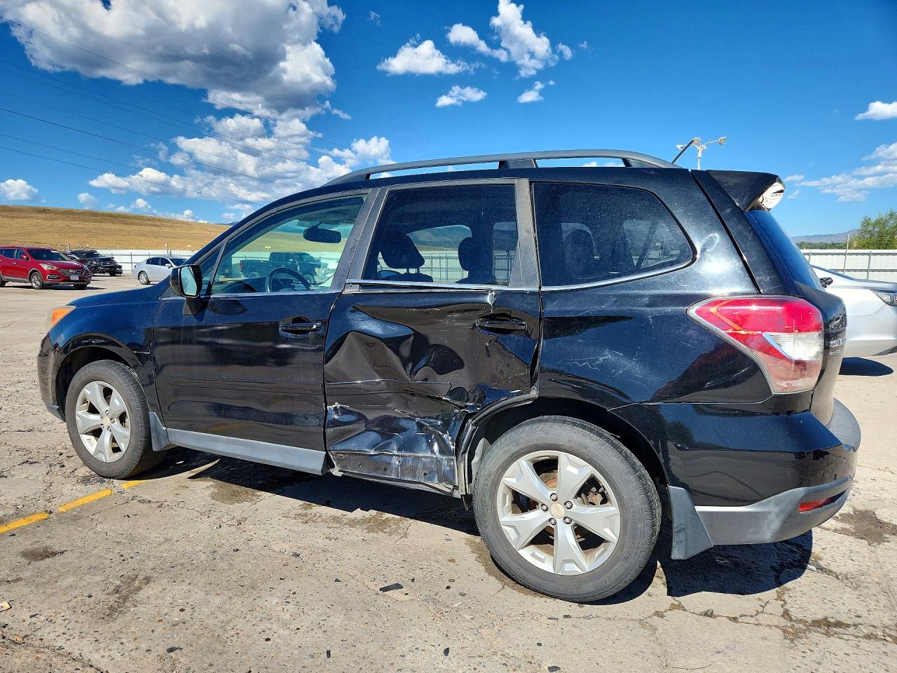 2014 Subaru Forester 2.5i Limited Black vin: JF2SJAJC7EH417582