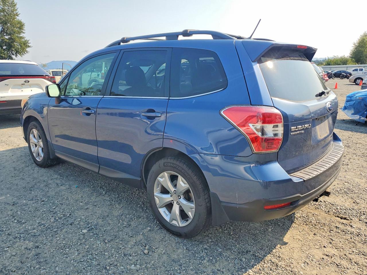 2014 Subaru Forester 2.5i Limited Blue vin: JF2SJAJC8EH413492