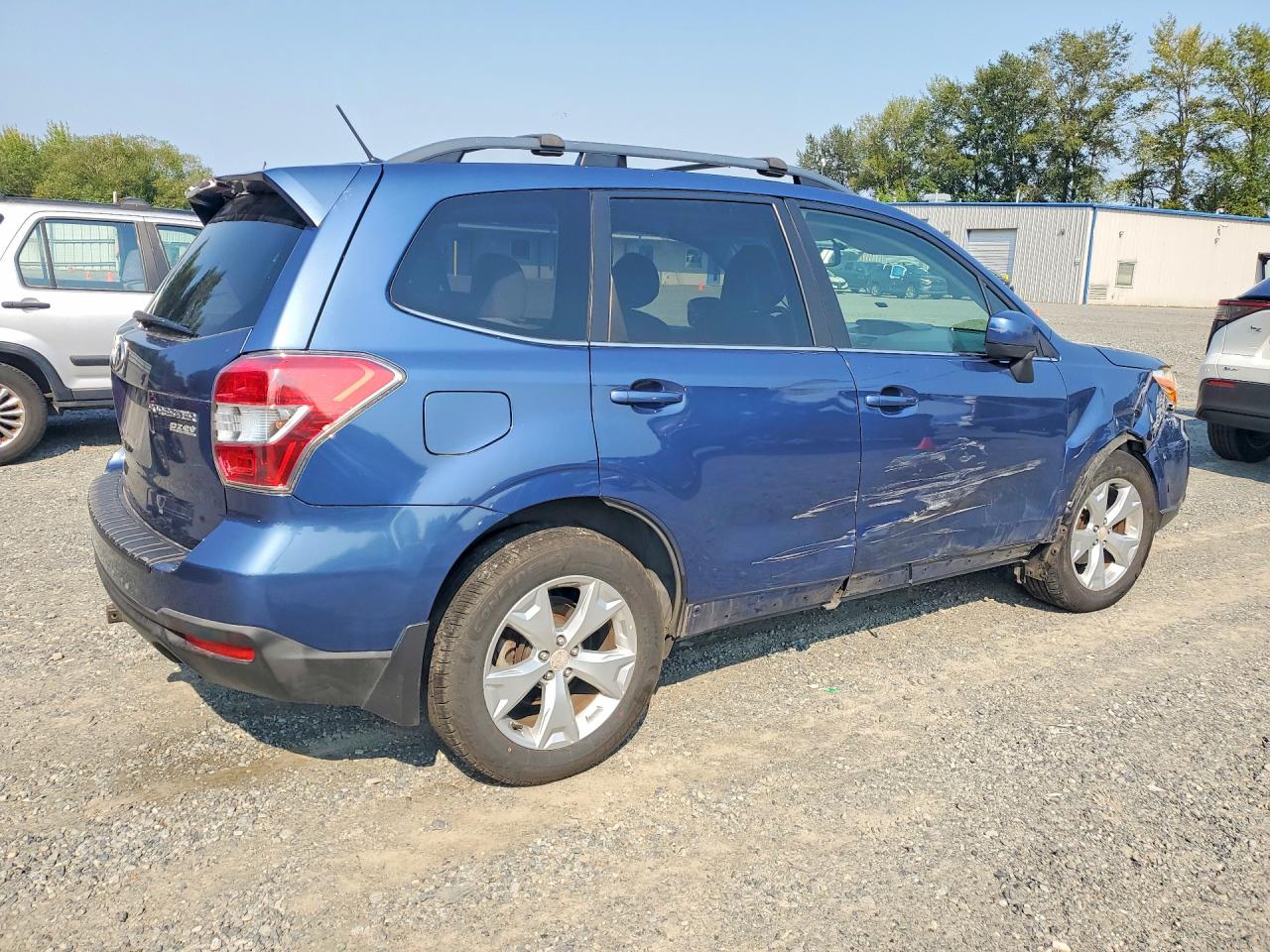 2014 Subaru Forester 2.5i Limited Blue vin: JF2SJAJC8EH413492