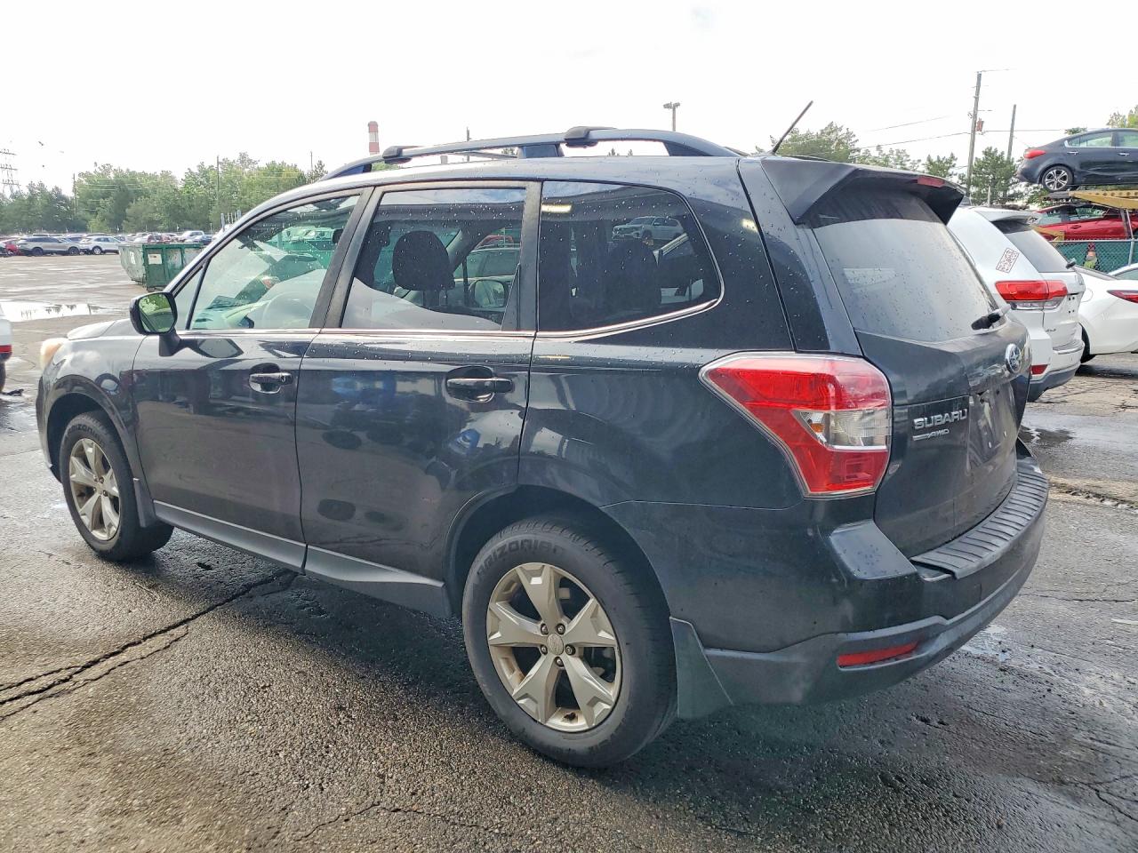 2014 Subaru Forester 2.5i Limited Черный vin: JF2SJAJC8EH421415