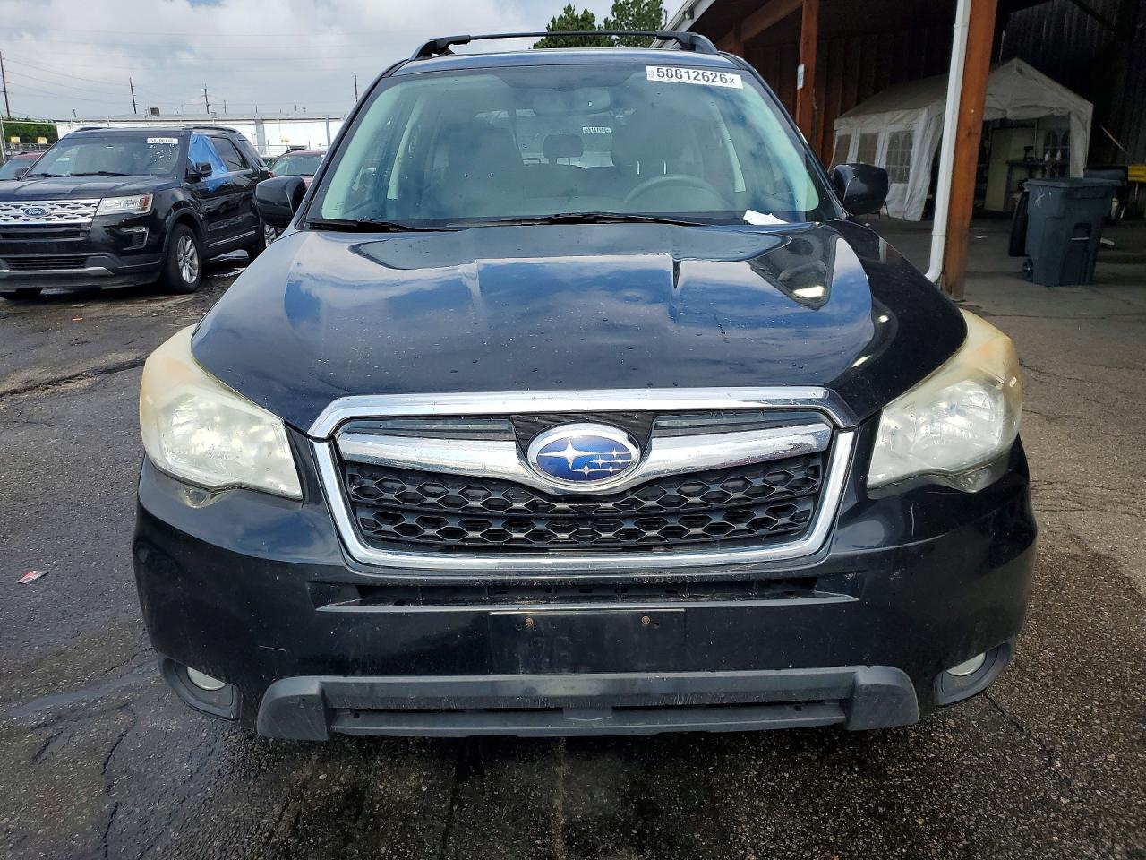 2014 Subaru Forester 2.5i Limited Черный vin: JF2SJAJC8EH421415