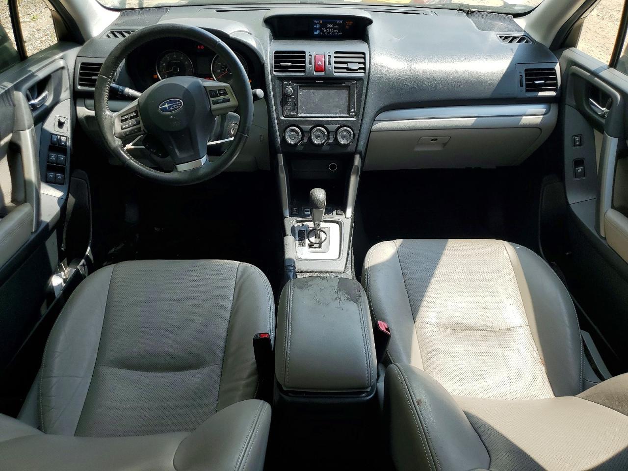 2014 Subaru Forester 2.5i Limited White vin: JF2SJAJC9EH442113