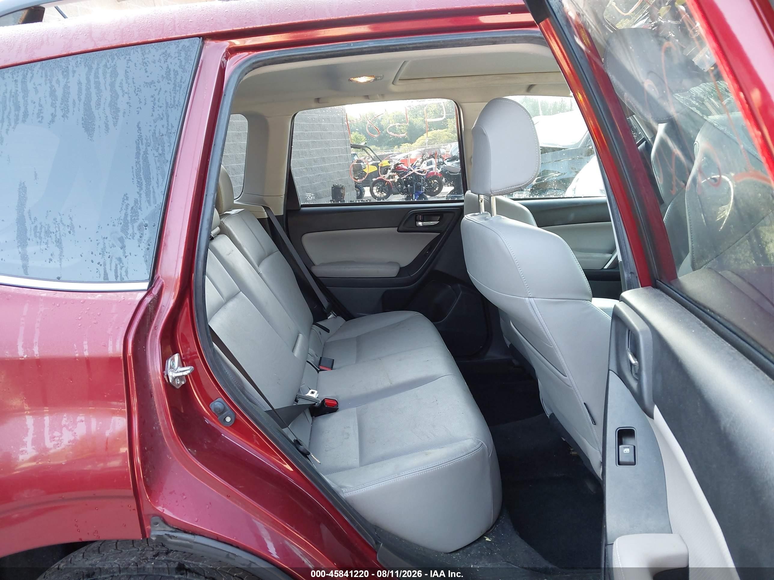 2014 Subaru Forester 2.5i Limited Red vin: JF2SJAJC9EH446209