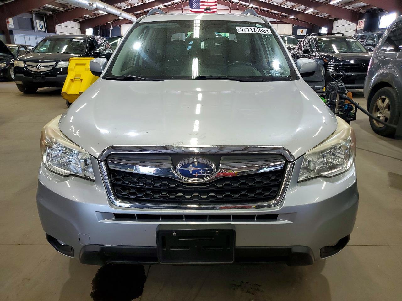 2014 Subaru Forester 2.5i Limited Silver vin: JF2SJAJC9EH460272