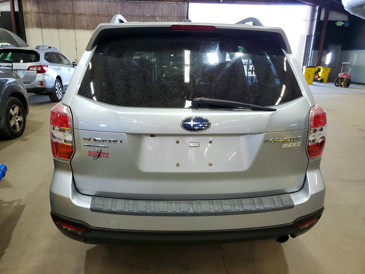 2014 Subaru Forester 2.5i Limited Silver vin: JF2SJAJC9EH460272