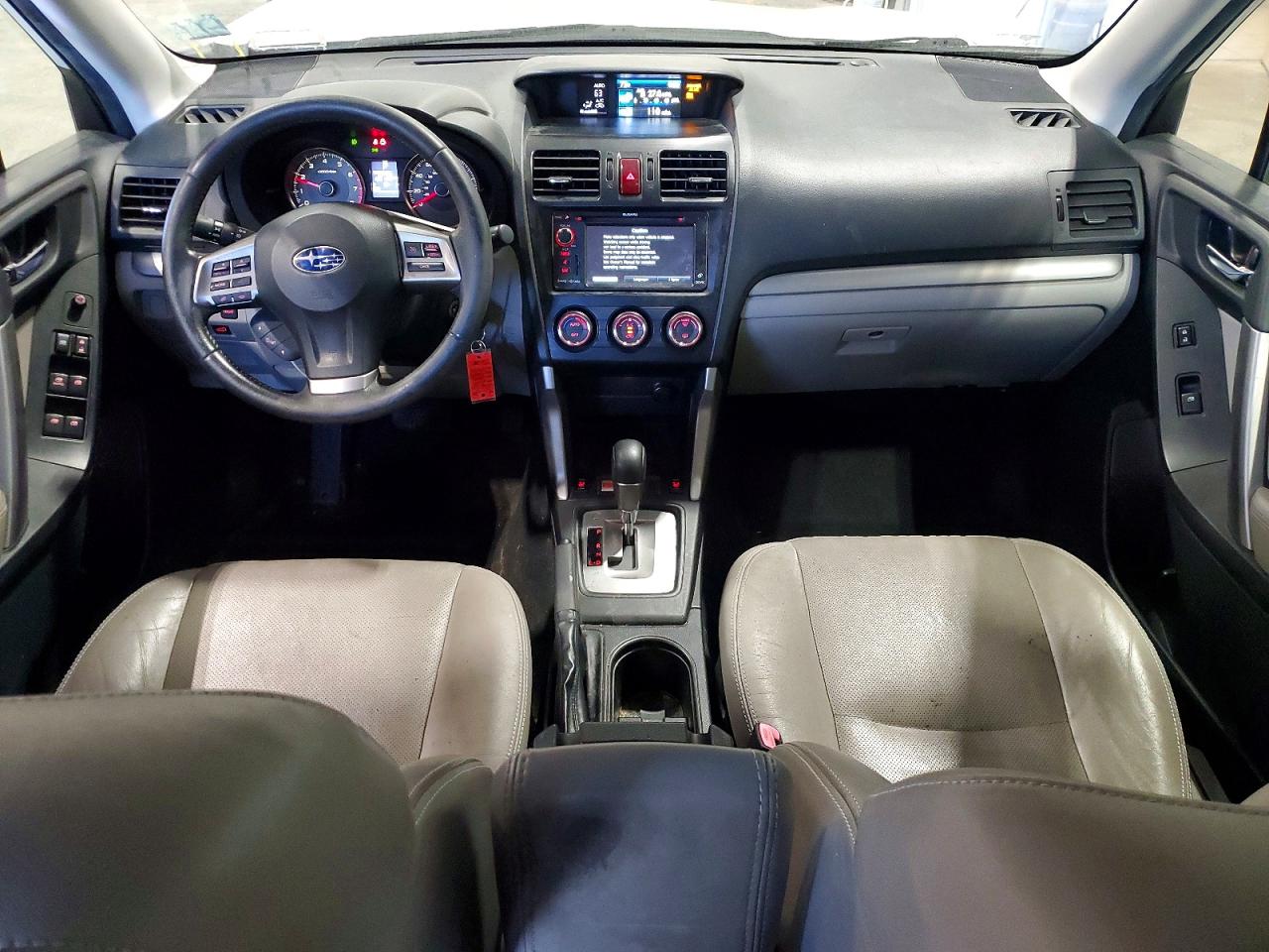 2014 Subaru Forester 2.5i Limited White vin: JF2SJAJC9EH524195