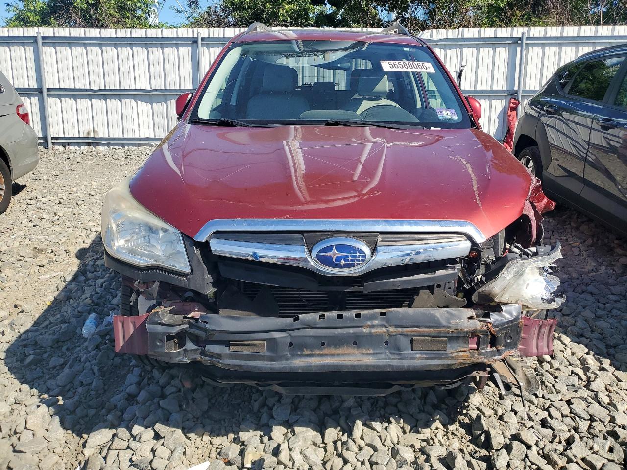 2014 Subaru Forester 2.5i Limited Maroon vin: JF2SJAJCXEH431041