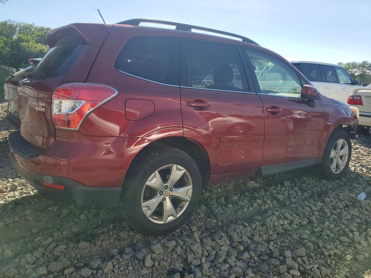 2014 Subaru Forester 2.5i Limited Maroon vin: JF2SJAJCXEH431041
