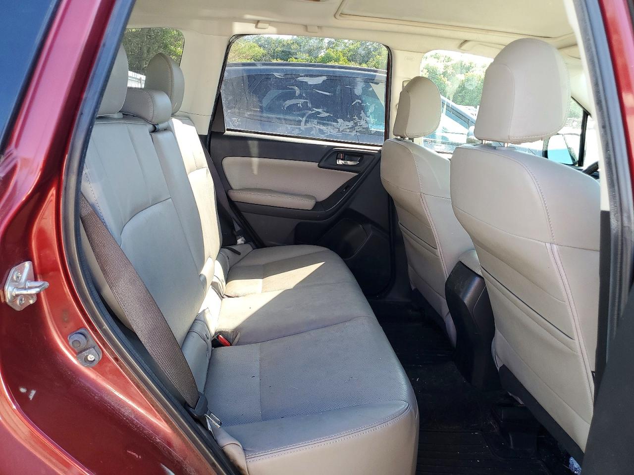 2014 Subaru Forester 2.5i Limited Maroon vin: JF2SJAJCXEH431041