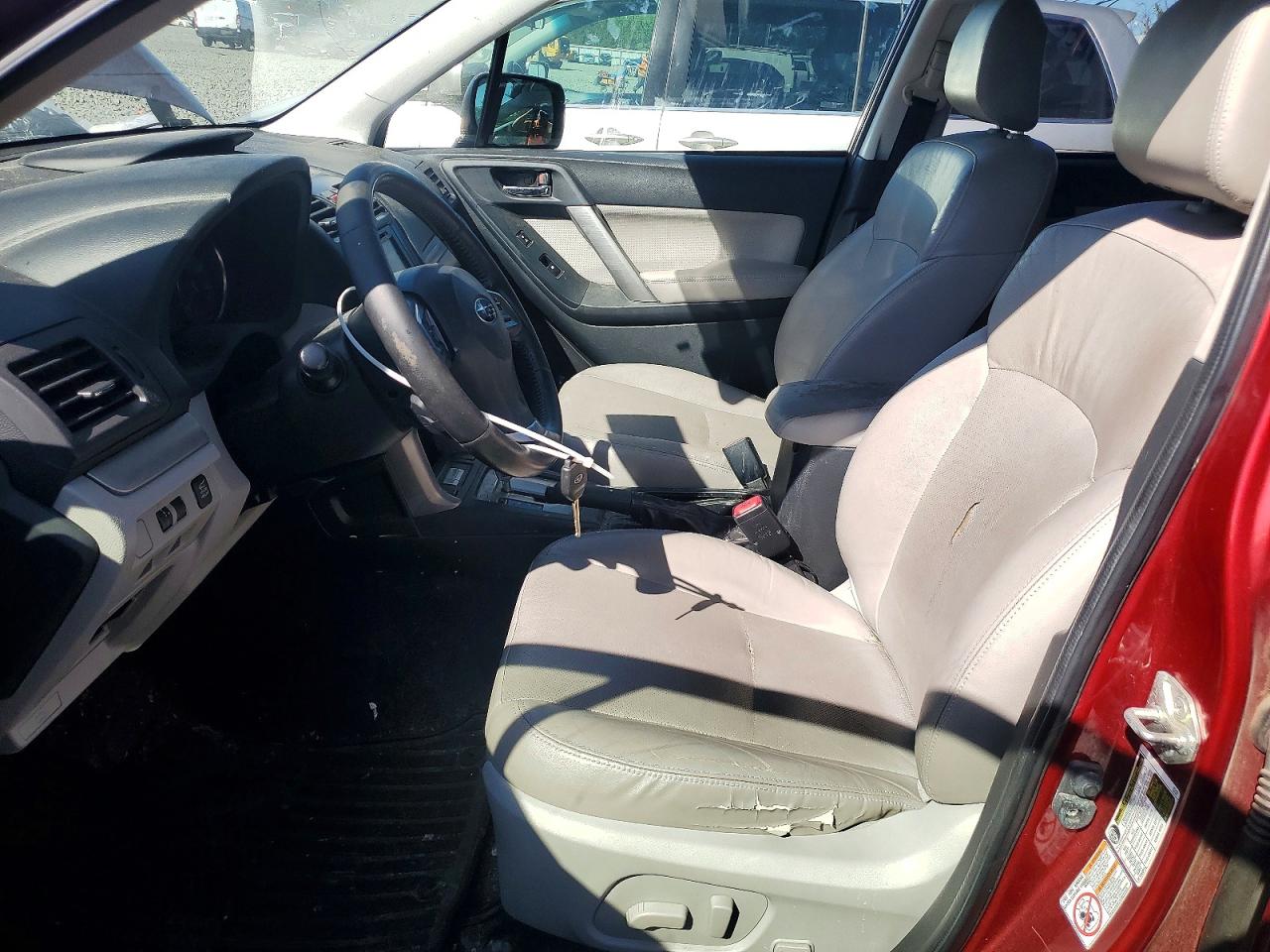 2014 Subaru Forester 2.5i Limited Maroon vin: JF2SJAJCXEH431041