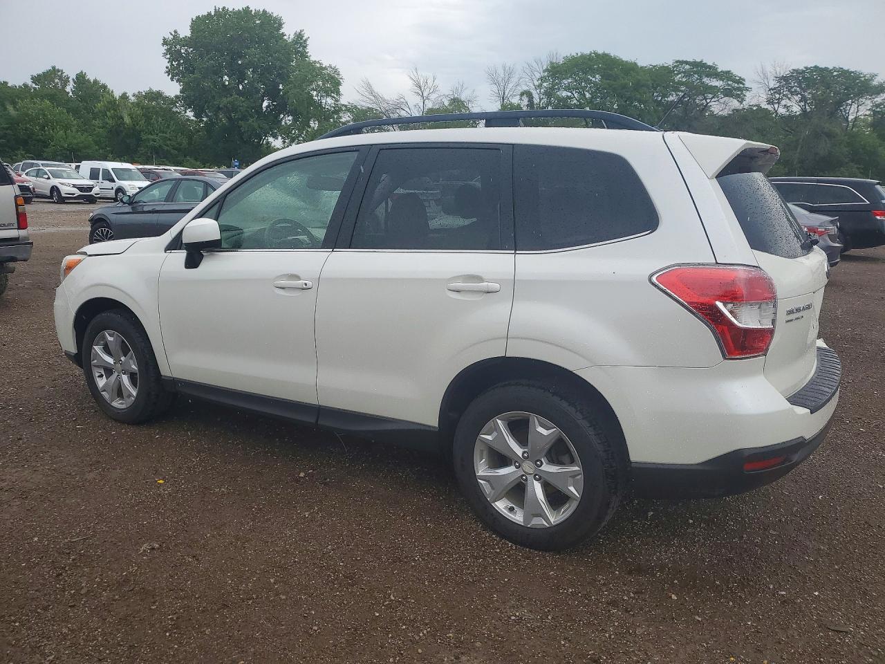 2014 Subaru Forester 2.5i Limited White vin: JF2SJAJCXEH435557