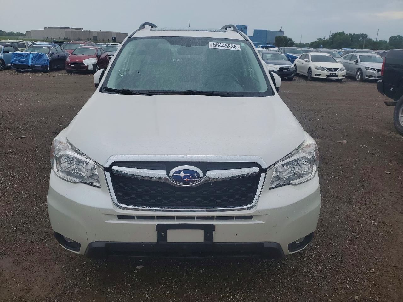 2014 Subaru Forester 2.5i Limited White vin: JF2SJAJCXEH435557