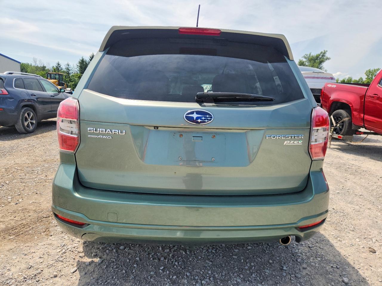 2014 Subaru Forester 2.5i Limited Green vin: JF2SJAJCXEH443433