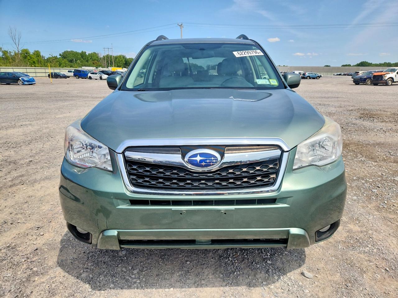 2014 Subaru Forester 2.5i Limited Green vin: JF2SJAJCXEH443433
