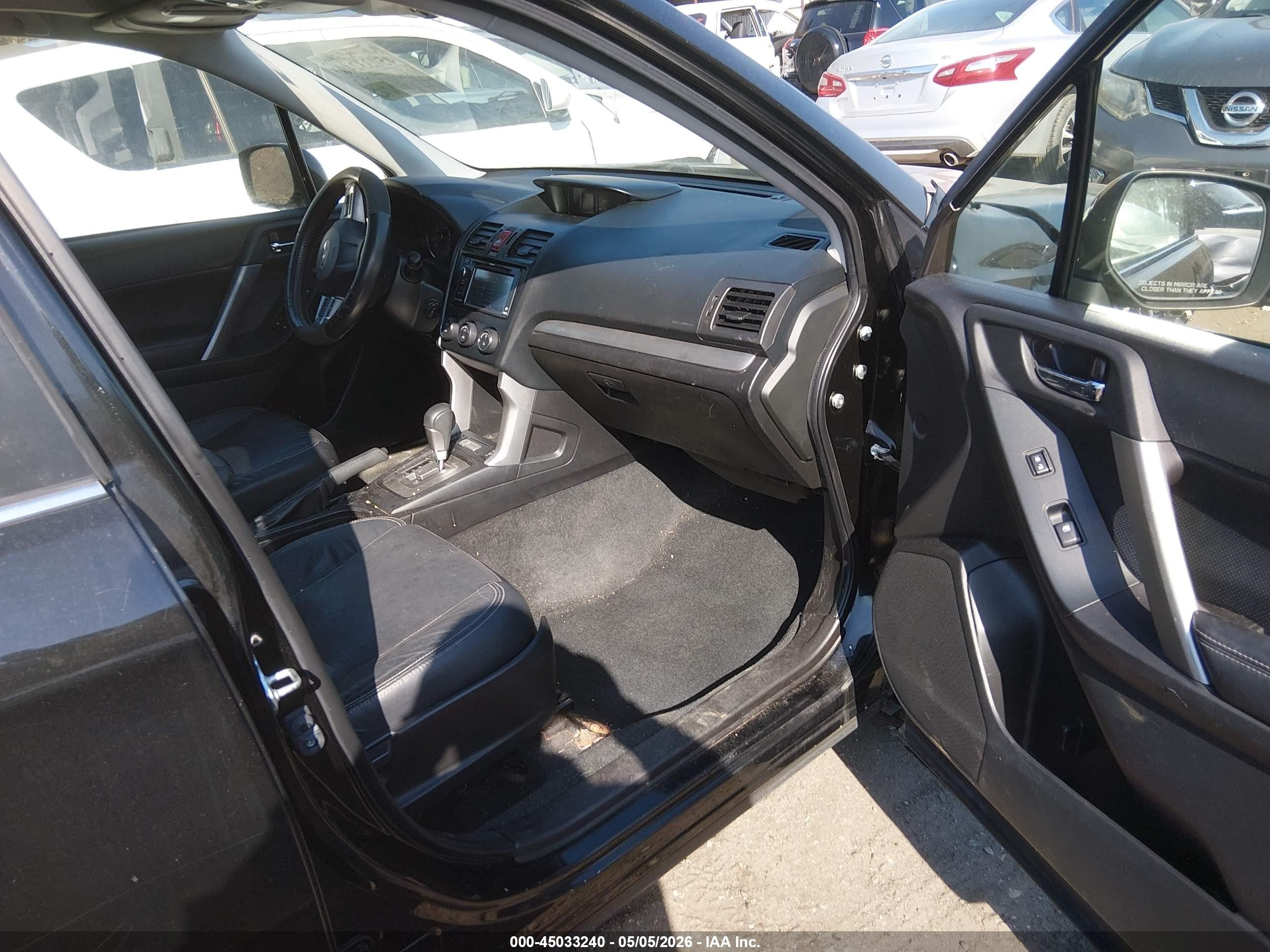 2014 Subaru Forester 2.5i Limited Black vin: JF2SJAJCXEH498206