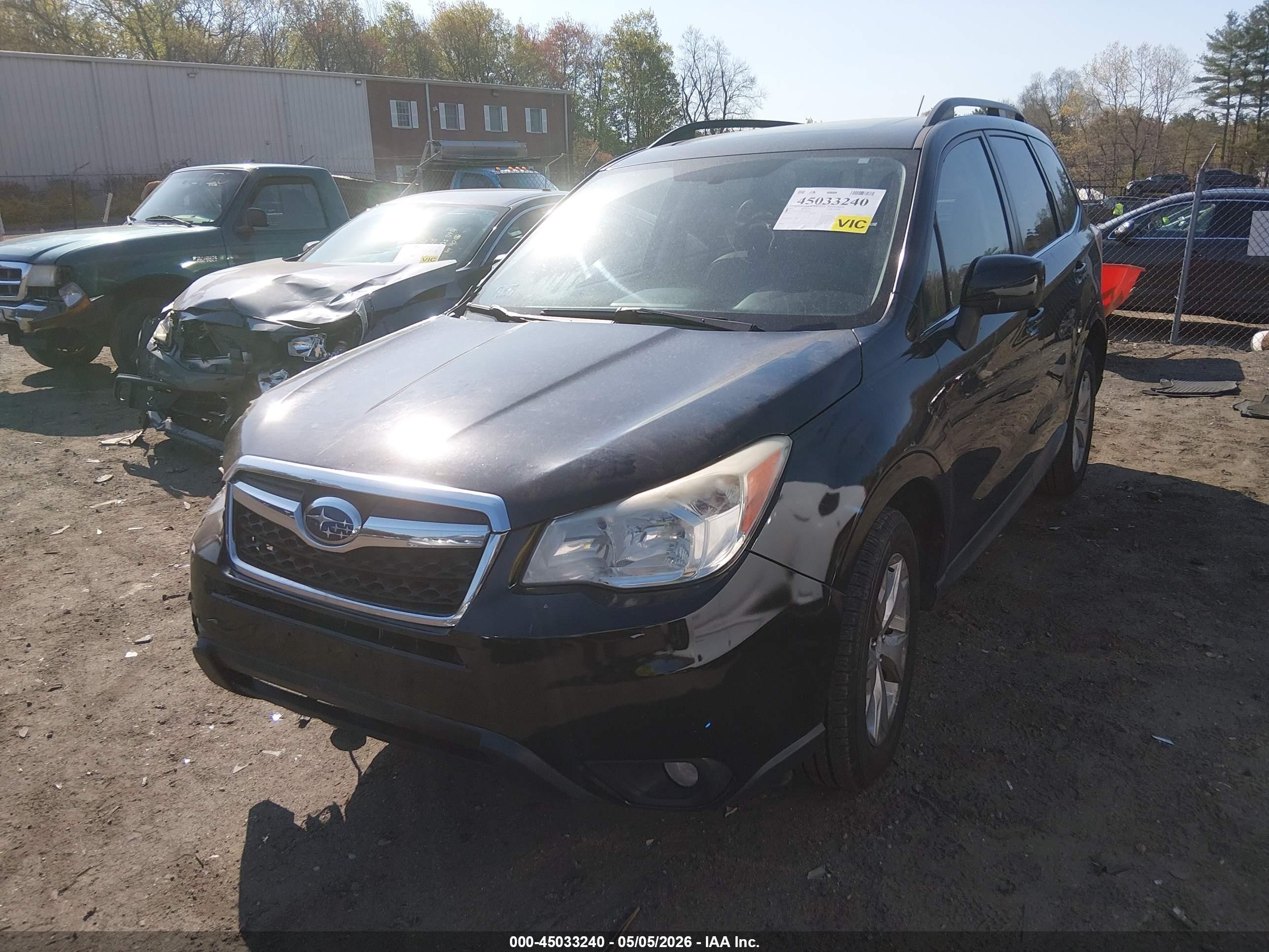 2014 Subaru Forester 2.5i Limited Black vin: JF2SJAJCXEH498206