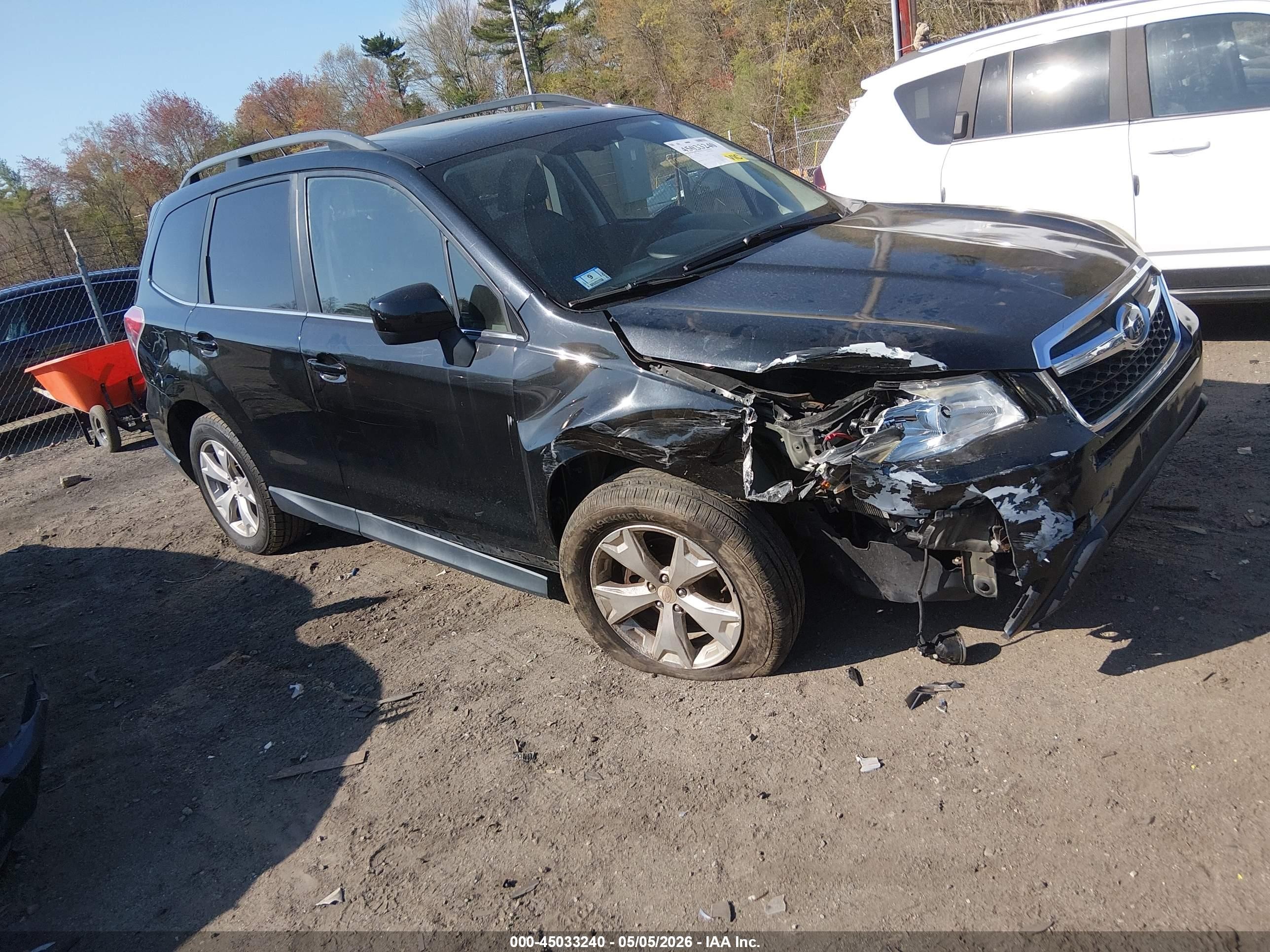 2014 Subaru Forester 2.5i Limited Black vin: JF2SJAJCXEH498206