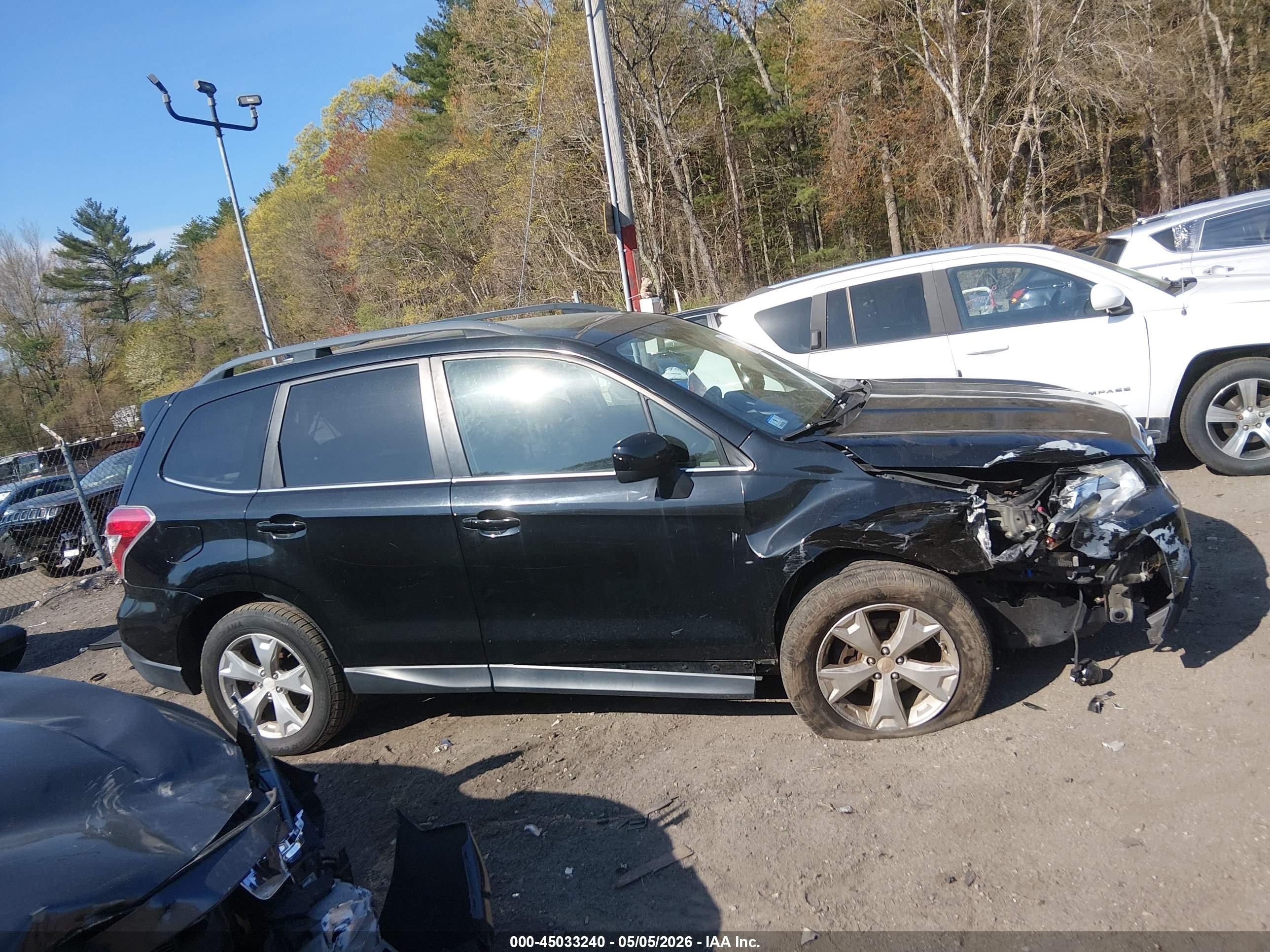 2014 Subaru Forester 2.5i Limited Black vin: JF2SJAJCXEH498206