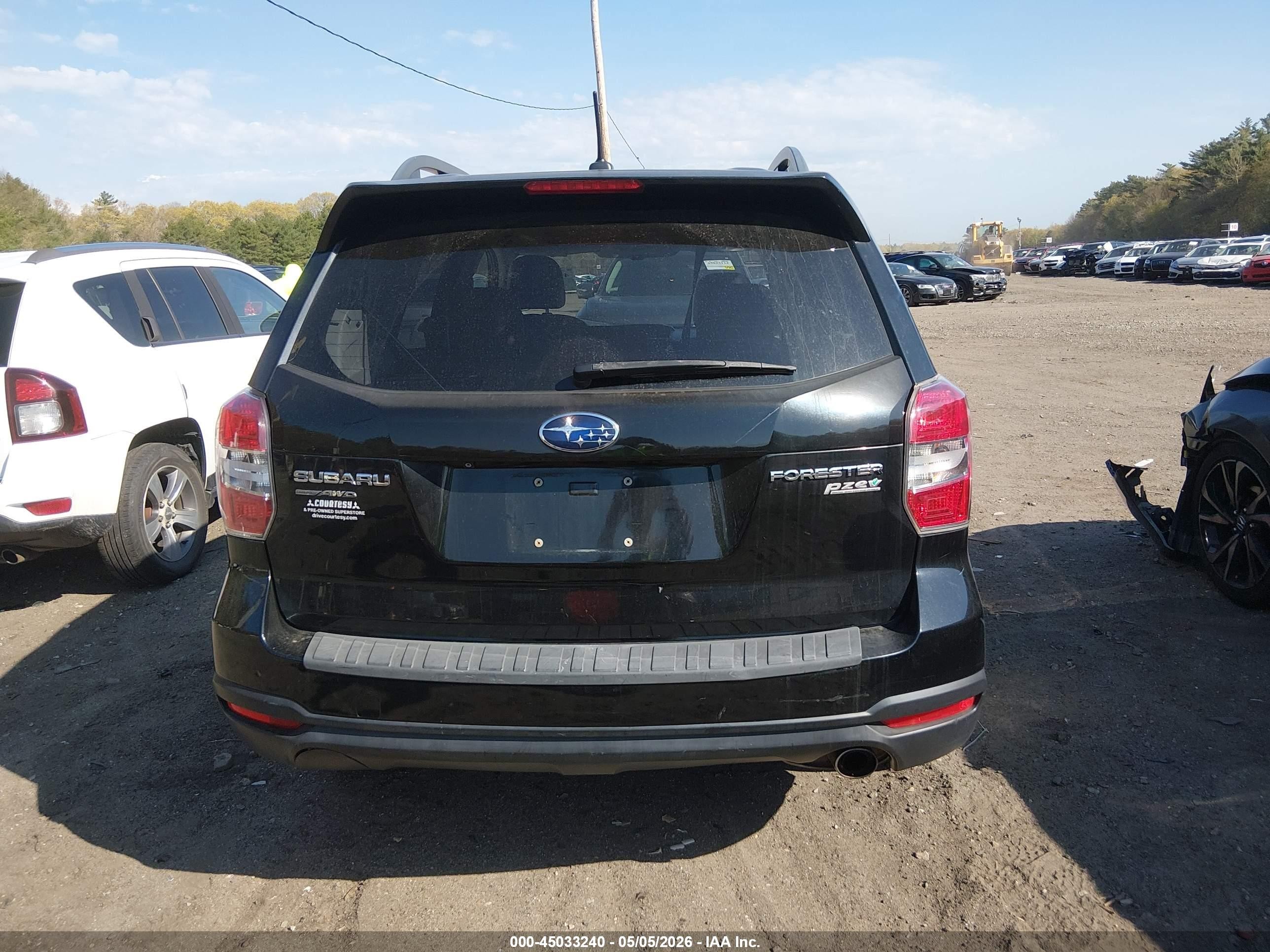 2014 Subaru Forester 2.5i Limited Black vin: JF2SJAJCXEH498206