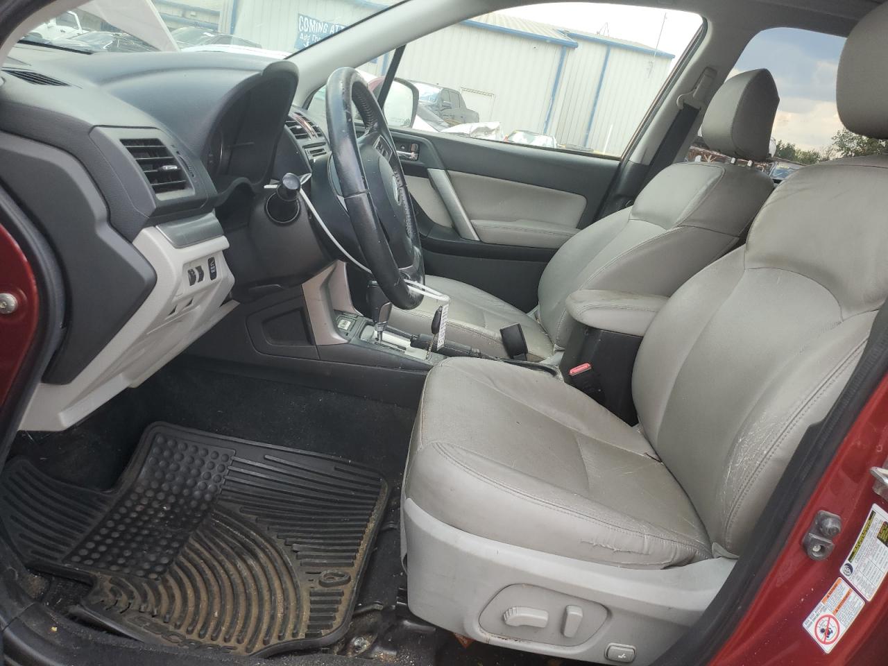 2014 Subaru Forester 2.5i Limited Red vin: JF2SJAJCXEH505817