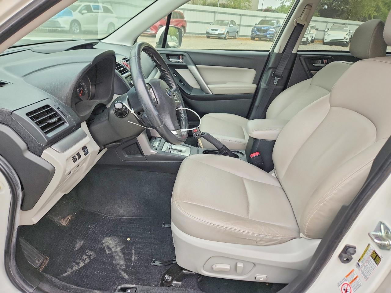 2014 Subaru Forester 2.5i Limited White vin: JF2SJAJCXEH547050