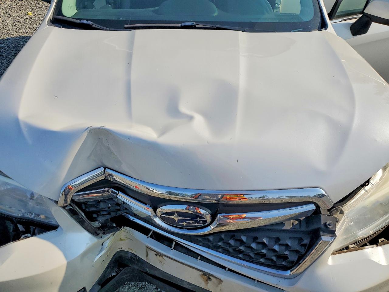 2014 Subaru Forester 2.5i Limited White vin: JF2SJAJCXEH547050